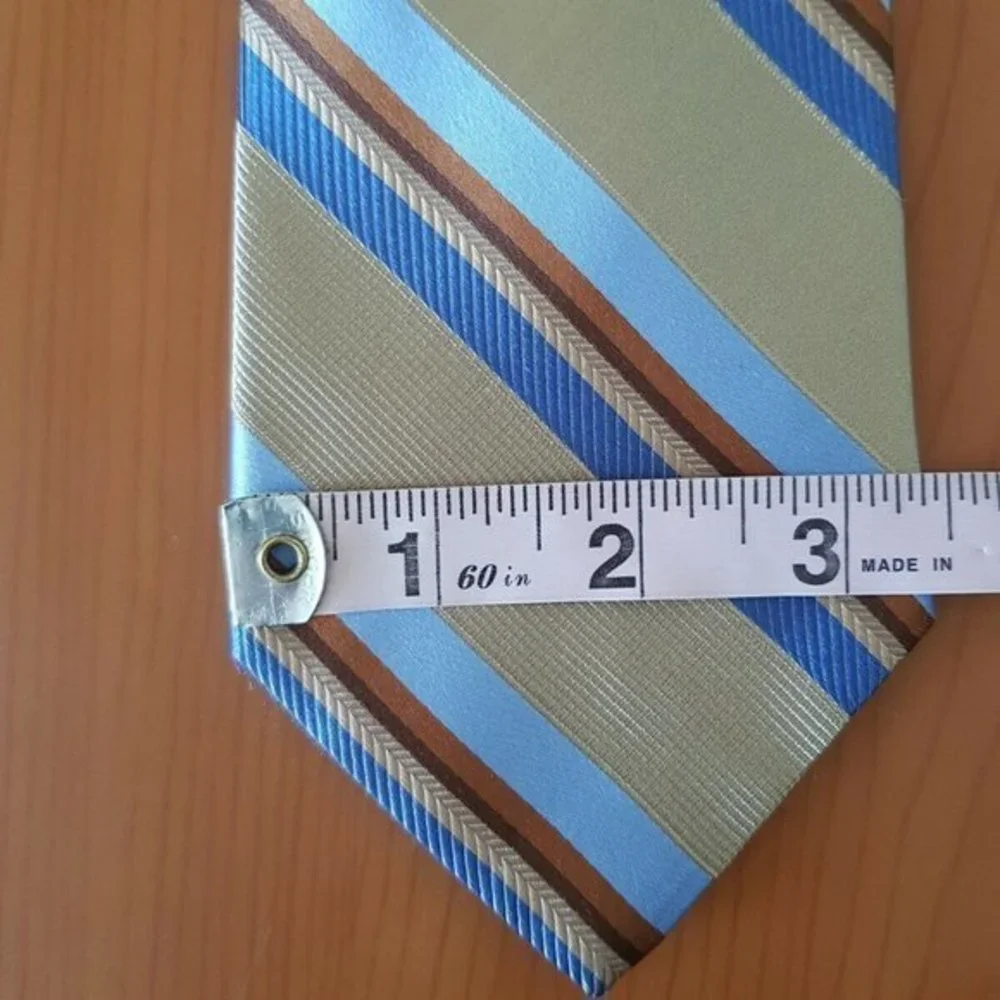 Nautica Mens Neck tied 100% Silk 58″ Classic Wide 3.5